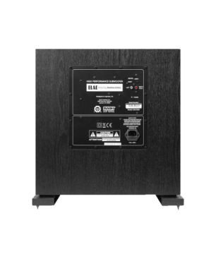 ELAC Debut 2.0 SUB3030 Subwoofer (Aktiver Subwoofer mit Passivradiator, BASH-Technologie, Schwarz