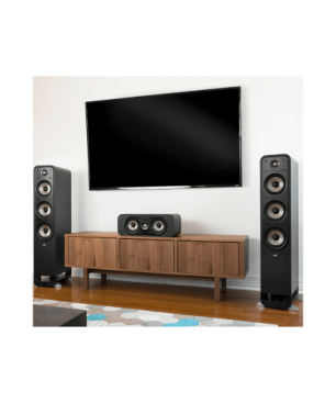 POLK AUDIO SIGS60EBK 1 Stück Standlautsprecher, Schwarz