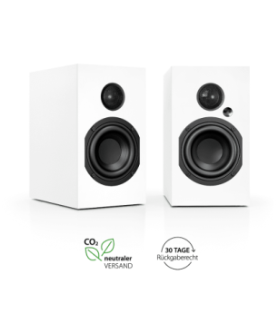 NUBERT nuboxx A-125 pro Aktivlautsprecher (aktiv | Soundpaar, Weiß)