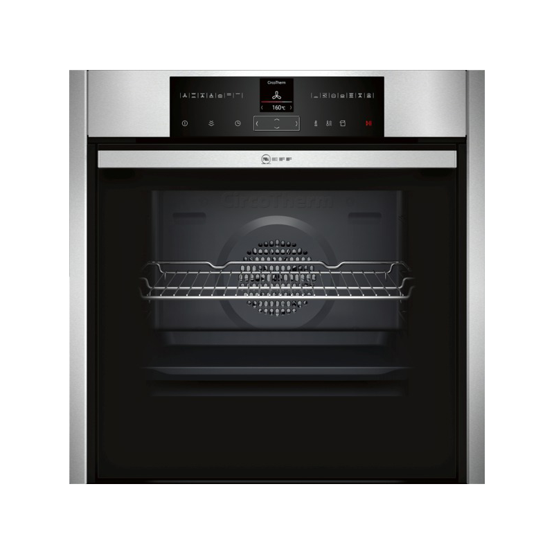 NEFF BVR 5522 N - B55VR22N0, Einbaubackofen (Einbaugerät, 71 Liter, 596 mm breit), Slide&Hide
