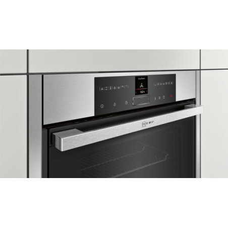 NEFF BVR 5522 N - B55VR22N0, Einbaubackofen (Einbaugerät, 71 Liter, 596 mm breit), Slide&Hide