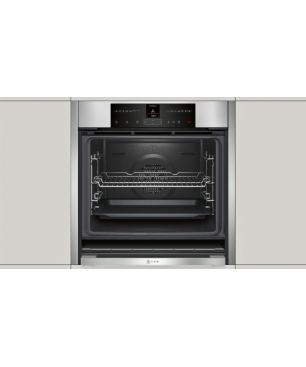 NEFF BVR 5522 N - B55VR22N0, Einbaubackofen (Einbaugerät, 71 Liter, 596 mm breit), Slide&Hide