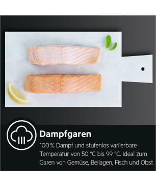 AEG BCO7881V3, Backofen (Einbaugerät, 70 Liter, 595 mm breit), Serie 8000 mit SteamBoost Multi-Dampfgarer (ohne Sous-vide-Gare