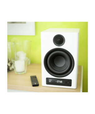 NUBERT nuPro X-3000 RC Aktivlautsprecher (aktiv | Regallautsprecher, Schwarz)
