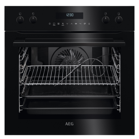 AEG HZ26B30I5R (EPS635220B+IEE64050+TR3LV) Serie 6000 SenseCook mit Kerntemperatursensor (mit Pyrolyse), Einbauherdset (Indukt