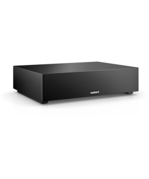 NUBERT nuSub XW-800 slim Subwoofer (aktiv | Subwoofer, Schwarz)