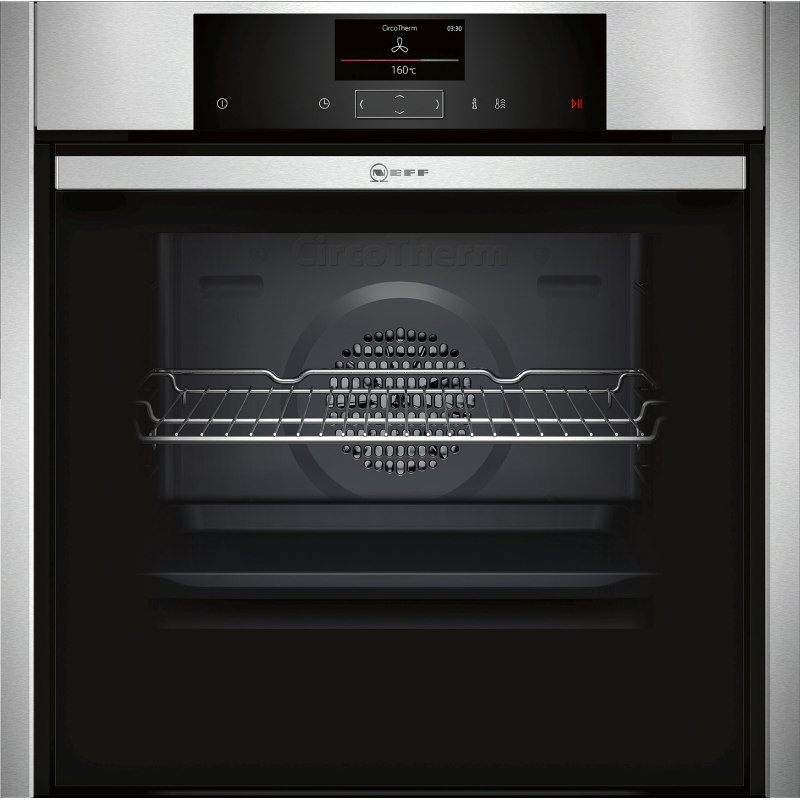 NEFF BCS 4524 N - B45CS24N0, Einbauherd/Backofen (Einbaugerät, 71 Liter, 596 mm breit), Slide&Hide