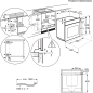 AEG KOMB55PIS2 Serie 6000 mit SteamBake Feuchtigkeitszugabe (mit Pyrolyse), Backofenset (Induktionskochfeld, A+, 71 Liter)