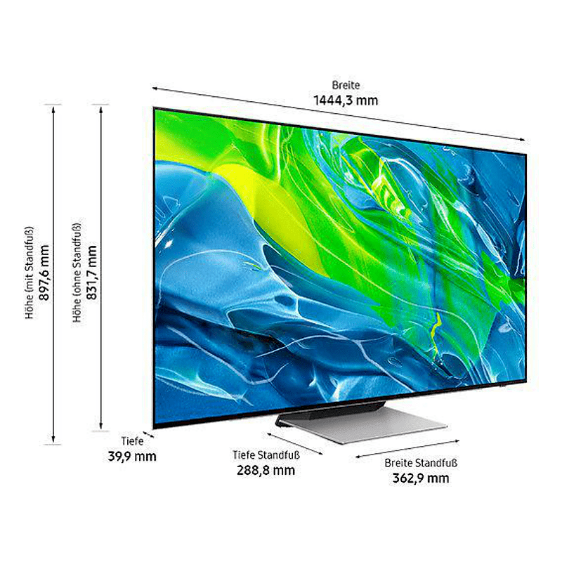 SAMSUNG GQ65S95BAT OLED TV (Flat, 65 Zoll / 163 cm, OLED 4K, SMART TV, Tizen) SAMSUNG GQ65S95BAT OLED TV (Flat, 65 Zoll / 163 cm, OLED 4K, SMART TV, Tizen)