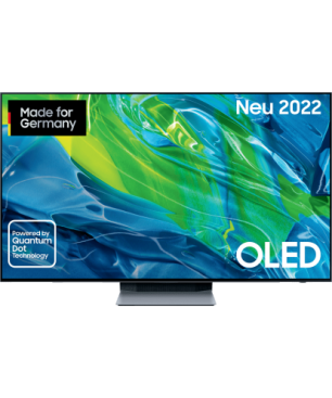 SAMSUNG GQ65S95BAT OLED TV (Flat, 65 Zoll / 163 cm, OLED 4K, SMART TV, Tizen)