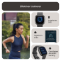 FITBIT Sense 2 Smartwatch Aluminium Elastomer, S/L, Shadow Grey/Graphite