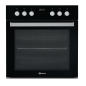 BAUKNECHT HEKO BLACK 500 P, Einbauherdset (Elektro-Kochfeld herdgebunden, A+, 65 Liter)