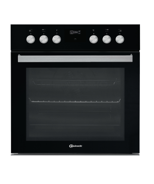 BAUKNECHT HEKO BLACK 500 P, Einbauherdset (Elektro-Kochfeld herdgebunden, A+, 65 Liter)