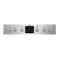 AEG KOMBI 3025 Serie 6000 mit SurroundCook Ringheißluftsystem, Einbauherdset (Glaskeramikkochfeld, A, 72 Liter)