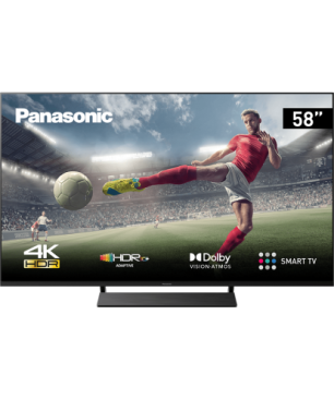 PANASONIC TX-58JXW854 LED TV (Flat, 58 Zoll / 146 cm, UHD 4K, SMART TV, My Home Screen 6.0)