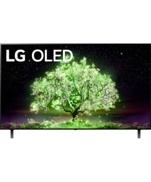 LG OLED77A19LA OLED TV (Flat, 77 Zoll / 195 cm, UHD 4K, SMART TV, webOS 6.0 mit LG ThinQ)