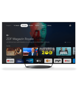 SONY XR-55X92J LED TV (Flat, 55 Zoll / 139 cm, UHD 4K, SMART TV, Google TV)