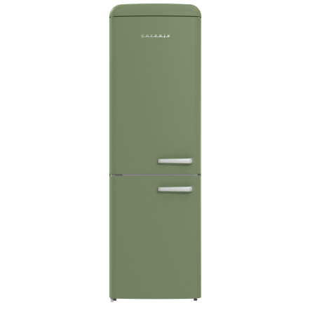 GORENJE ONRK 619 DOL-L Gorenje Retro Collection Kühl- / Gefrierkombination (D, 192,0 kWh, 1940 mm hoch, Oliv)