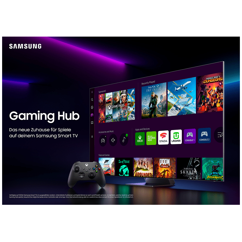 SAMSUNG GQ75Q60BAU QLED TV (Flat, 75 Zoll / 189 cm, UHD 4K, SMART TV) SAMSUNG GQ75Q60BAU QLED TV (Flat, 75 Zoll / 189 cm, UHD 4K, SMART TV)