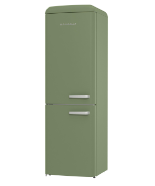 GORENJE ONRK 619 DOL-L Gorenje Retro Collection Kühl- / Gefrierkombination (D, 192,0 kWh, 1940 mm hoch, Oliv)