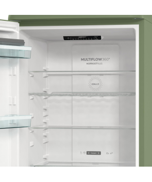 GORENJE ONRK 619 DOL-L Gorenje Retro Collection Kühl- / Gefrierkombination (D, 192,0 kWh, 1940 mm hoch, Oliv)