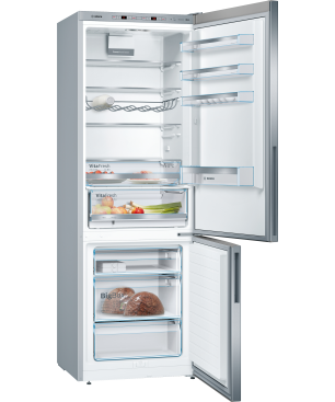 BOSCH KGE49AICA Kühlgefrierkombination (C, 163 kWh, 2010 mm hoch, inox-antifingerprint)