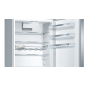 BOSCH KGE49AICA Kühlgefrierkombination (C, 163 kWh, 2010 mm hoch, inox-antifingerprint)