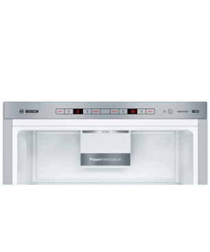 BOSCH KGE49AICA Kühlgefrierkombination (C, 163 kWh, 2010 mm hoch, inox-antifingerprint)