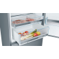 BOSCH KGE49AICA Kühlgefrierkombination (C, 163 kWh, 2010 mm hoch, inox-antifingerprint)