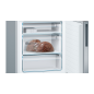 BOSCH KGE49AICA Kühlgefrierkombination (C, 163 kWh, 2010 mm hoch, inox-antifingerprint)