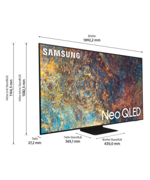SAMSUNG GQ85QN90A Neo QLED TV (Flat, 85 Zoll / 214 cm, UHD 4K, SMART TV, Tizen)
