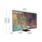 SAMSUNG GQ85QN90A Neo QLED TV (Flat, 85 Zoll / 214 cm, UHD 4K, SMART TV, Tizen) SAMSUNG GQ85QN90A Neo QLED TV (Flat, 85 Zoll / 214 cm, UHD 4K, SMART TV, Tizen)