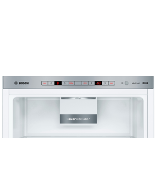 BOSCH KGE 39 AWCA Kühlgefrierkombination (C, 149 kWh, 2010 mm hoch, weiß)