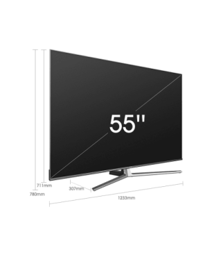 HISENSE 55U87GQ LED TV (Flat, 55 Zoll / 139 cm, UHD 4K, SMART TV, VIDAA U5.0)