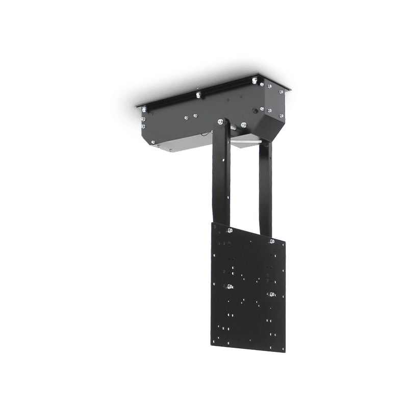 CLEVERUP pushMIDI weiß, TV Deckenhalterung elektrisch schwenken Deckenhalter, Weiß CLEVERUP pushMIDI weiß, TV Deckenhalterung elektrisch schwenken Deckenhalter, Weiß