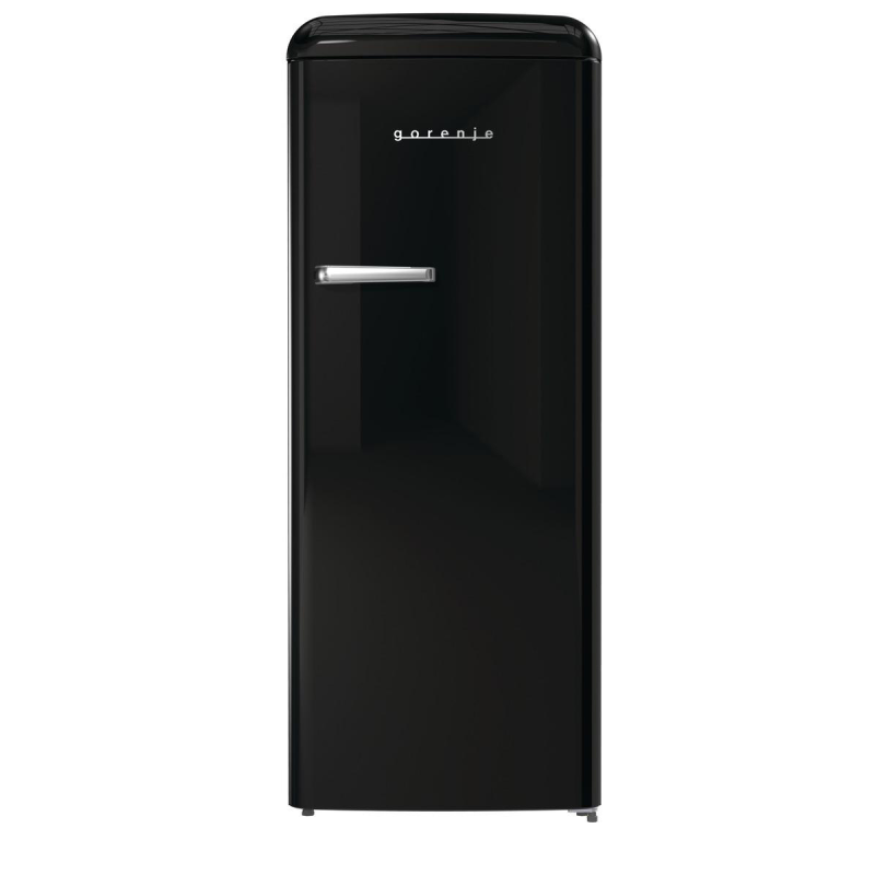GORENJE ORB615DBK Retro Collection Kühlschrank (D, 1525 mm hoch, Schwarz) GORENJE ORB615DBK Retro Collection Kühlschrank (D, 1525 mm hoch, Schwarz)