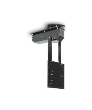 CLEVERUP pushMIDI-ROTO schwarz TV Deckenhalterung, Schwarz