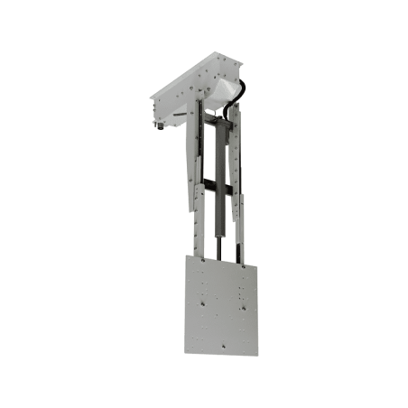 CLEVERUP pushMAXI-TELE+ROTO weiß TV Deckenhalter, Weiß