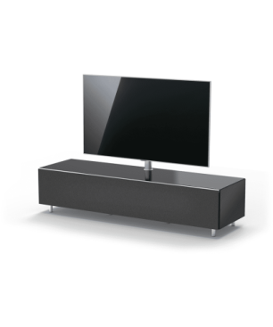 JUST BY SPECTRAL TV-Soundbar-Lowboard mit TV-Halterung VESA600. JRL 1654T. Breite 165cm. Black. TV-Soundbar-Lowboard