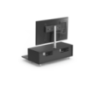 JUST BY SPECTRAL TV-Lowboard JRL 1100T mit TV-Halterung VESA600. Breite 111cm. Black. TV-Lowboard