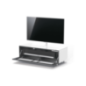 JUST BY SPECTRAL TV-Soundbar-Lowboard mit Soundbar-Ablage und TV-Halterung VESA400. JRL 1104T. Breite 111cm. Snow JUST BY SPECTRAL TV-Soundbar-Lowboard mit Soundbar-Ablage und TV-Halterung VESA400. JRL 1104T. Breite 111cm. Snow