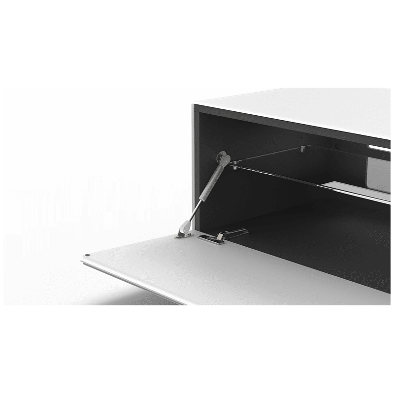 JUST BY SPECTRAL TV-Lowboard JRL 1650T mit TV-Halterung VESA400 . Breite 165cm. Snow. TV-Lowboard