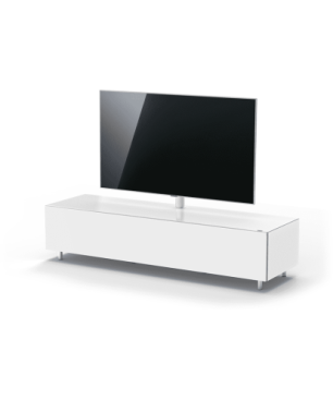 JUST BY SPECTRAL TV-Lowboard JRL 1650T mit TV-Halterung VESA400 . Breite 165cm. Snow. TV-Lowboard