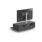 JUST BY SPECTRAL TV-Soundbar-Lowboard mit Soundbar-Ablage und TV-Halterung VESA400. JRL 1104T. Breite 111cm. Black