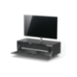 JUST BY SPECTRAL TV-Soundbar-Lowboard mit Soundbar-Ablage und TV-Halterung VESA400. JRL 1104T. Breite 111cm. Black