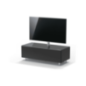 JUST BY SPECTRAL TV-Soundbar-Lowboard mit Soundbar-Ablage und TV-Halterung VESA400. JRL 1104T. Breite 111cm. Black