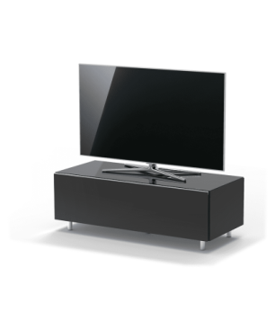 JUST BY SPECTRAL TV-Lowboard JRL 1100T. Breite 111cm. Black. TV-Lowboard
