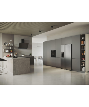 HAIER HSR5918DIMP SBS 90 SERIE 5 Side-by-Side (D, 1775 mm hoch, Edelstahl)