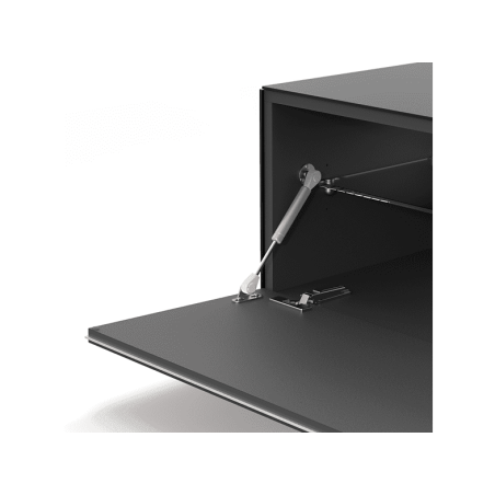 JUST BY SPECTRAL TV-Lowboard mit Schublade JRL 1650T-SL. Breite 165cm. Black. TV-Lowboard