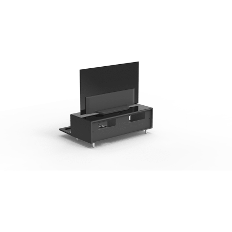 JUST BY SPECTRAL TV-Soundbar-Lowboard mit TV-Halterung VESA400. JRL 1104T. Breite 111cm. Black. TV-Soundbar-Lowboard